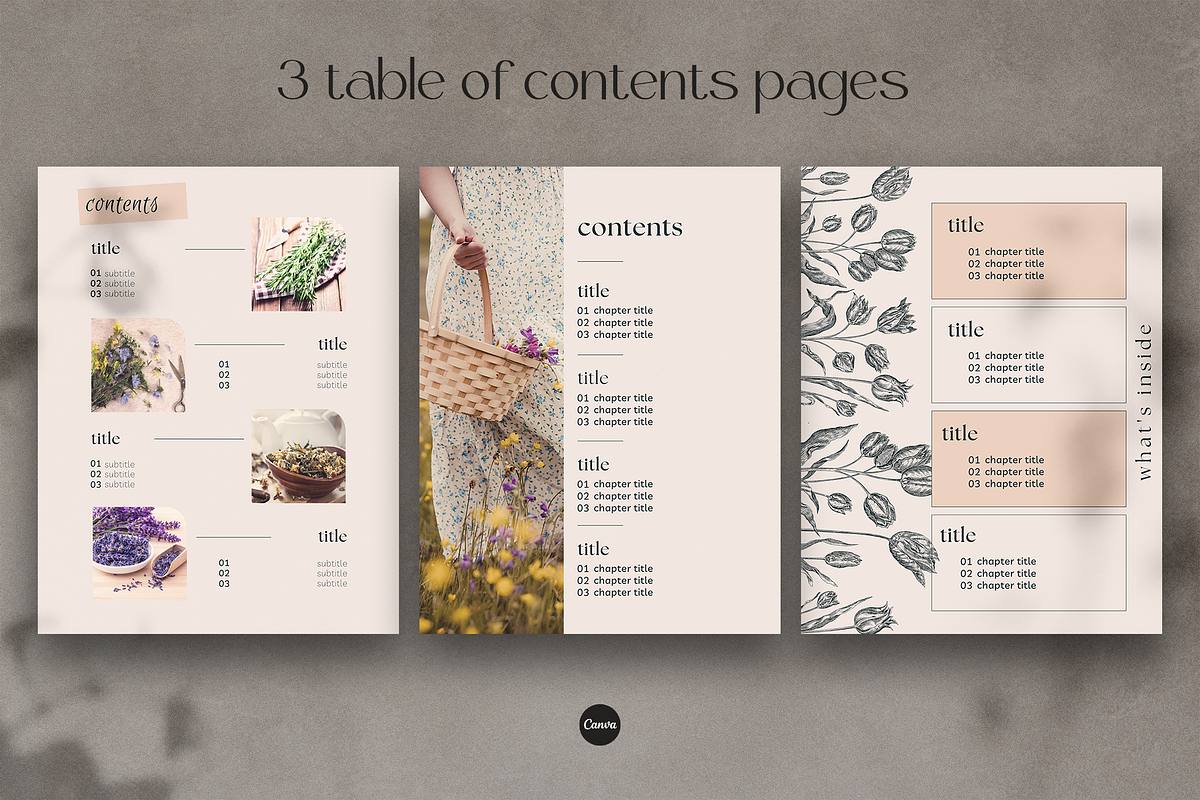Canva Herbalist Recipe Book Template, a Marketing Template by Made by Melody (Photo 13 of 17)