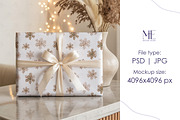 Gift Wrapping Paper Mockup Wrap, a Mockup by Mie Mockup Studio (Thumbnail 3 of 7)