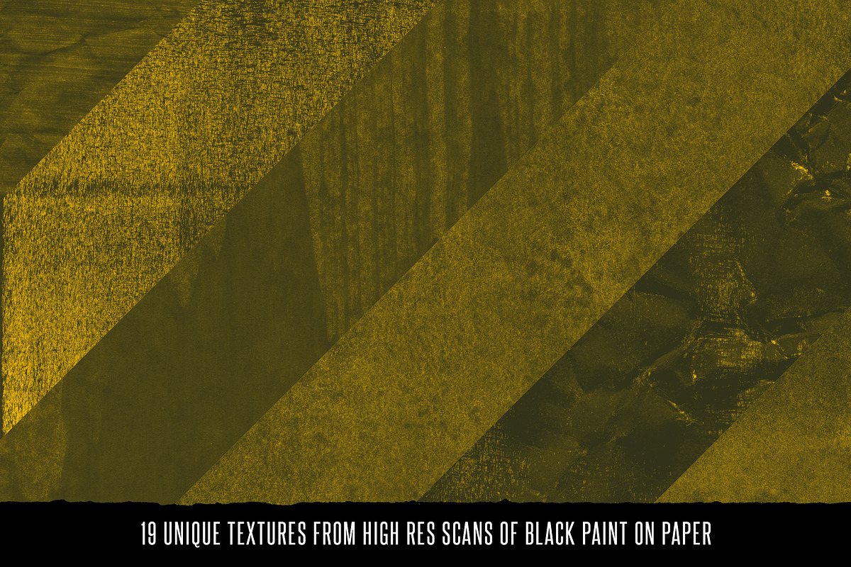 Black Paint Texture Pack, a Texture Graphic by Slogan Wanted (Photo 2 of 5)