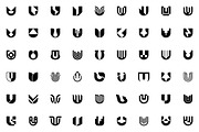 Set of letter U logo, a Branding & Logo Template by NataliiaVolyk (Thumbnail 2 of 3)