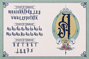 Soft Mouth Victorian Typeface, a Blackletter Font by alit design (Thumbnail 18 of 24)