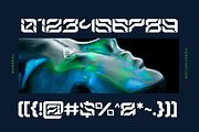 Modern Space - Techno Logo Font, a Sans Serif Font by Nirmana Visual (Thumbnail 8 of 11)