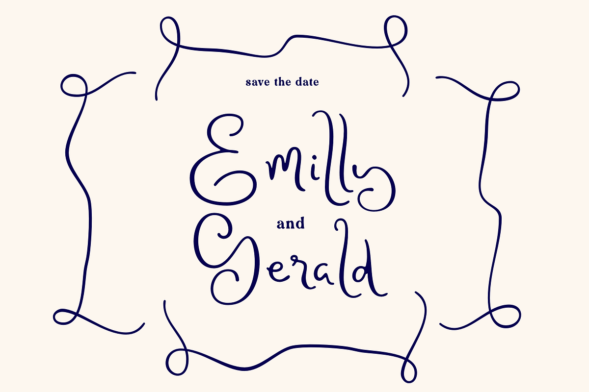 Amoratti Blossom, a Script Font by Sans & Sons (Photo 3 of 9)