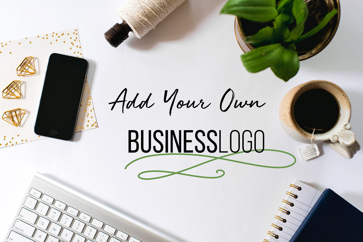 Coffee Break Business Mockup Bundle, an iPhone Mockup by Ashley Alexandra Design (Photo 3 of 7)