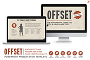 Offset Powerpoint Template, a Presentation Template by Blixa 6 Studios (Thumbnail 1 of 9)