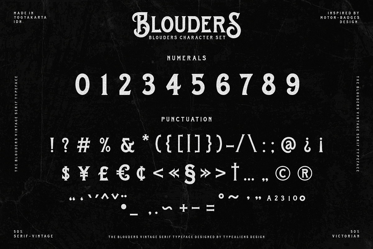 OKA - Blouders, a Serif Font by ilhamtaro (Photo 8 of 10)