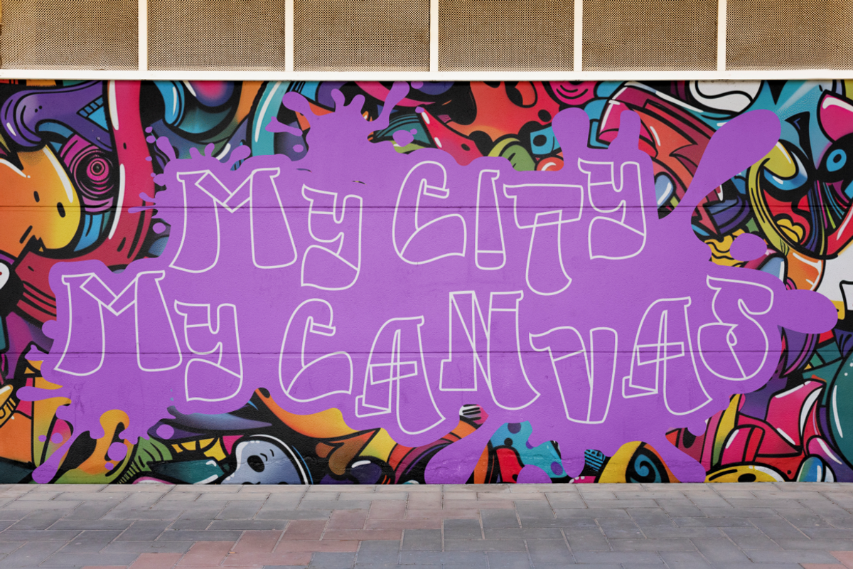 Rebel Stitch - Graffiti Font, a Font by PutraCetol Studio (Photo 9 of 11)