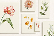 Dutch - Watercolor Floral Alphabet, a Decorative Illustration by Veris Studio (Thumbnail 14 of 15)