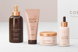 Cosmetic Packaging Mockups