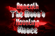 Necrotic - Heavy Metal Font, a Font by PutraCetol Studio (Thumbnail 5 of 11)