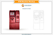 ATM Machine Mockup, a Merchandise Mockup by Plus Media (Thumbnail 3 of 3)