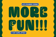 Hallory Rounded, a Sans Serif Font by Craft Supply Co. (Thumbnail 4 of 8)