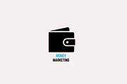 Wallet Marketing Logo Template, a Branding & Logo Template by sologeek (Thumbnail 1 of 2)