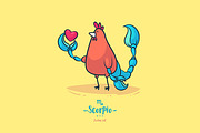 30 OFF - Rooster Zodiac set, an Animal Illustration by Krolone (Thumbnail 11 of 13)