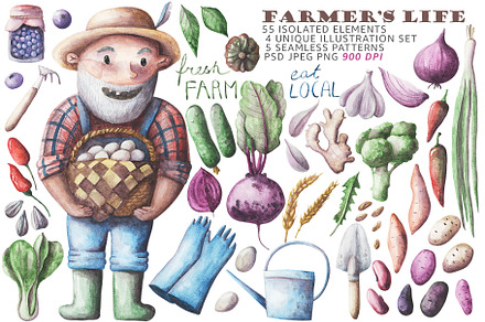 Farm and gardening set