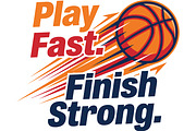 Play Fast Finish Strong, an Object Graphic by balal (Thumbnail 2 of 3)