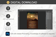 Silent Night Christmas Flyer PSD, a Flyer Template by Godserv Designs (Thumbnail 8 of 9)