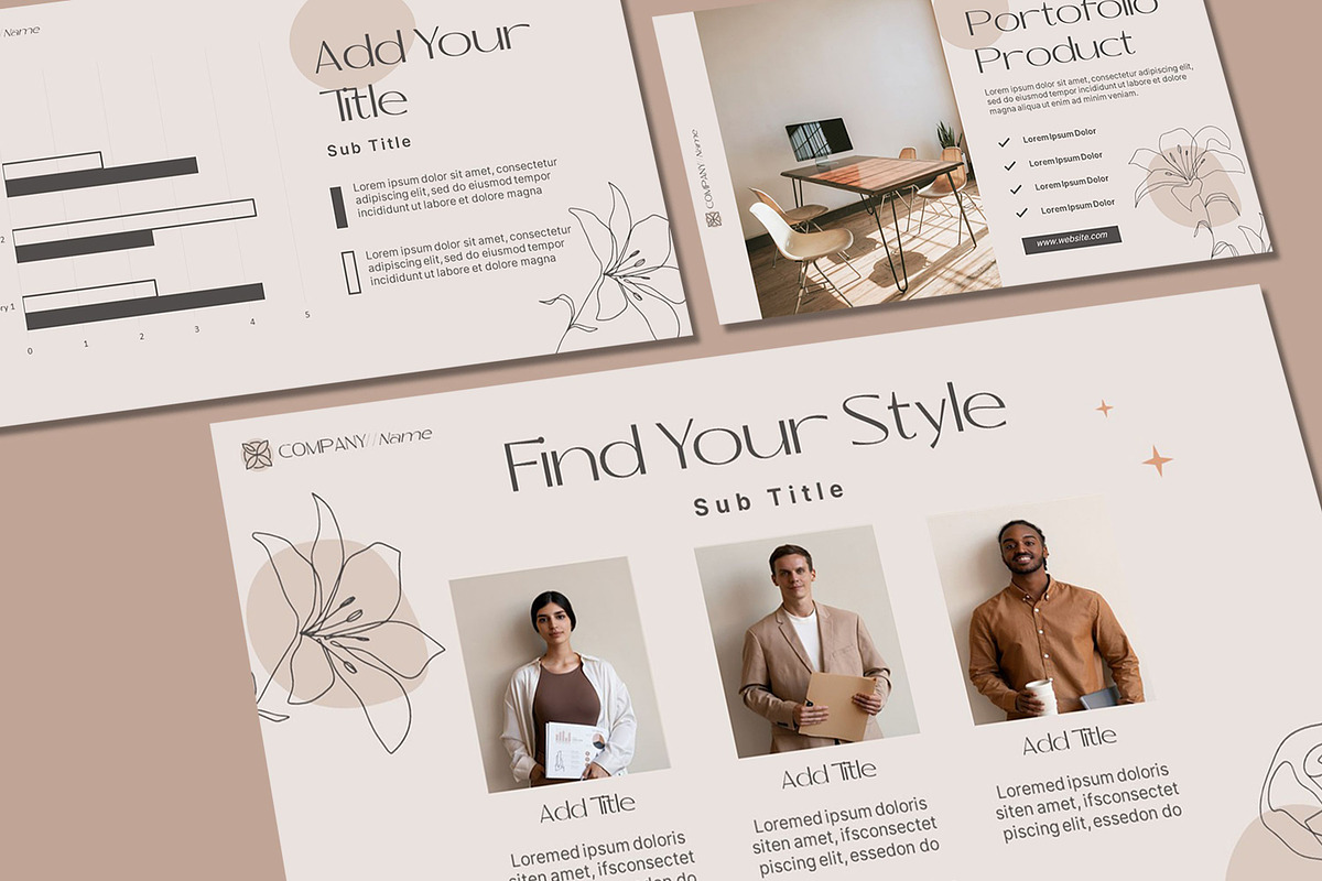 Minimal Powerpoint Template, a Presentation Template by SKY CREATION (Photo 4 of 6)