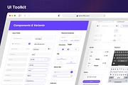 Filllo Parcel Delivery App UI Kit, an UI Kit Template by floxui (Thumbnail 2 of 8)