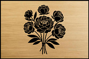 Floral Silhouette Puzzle Bundle, an Object Illustration by Artivon (Thumbnail 4 of 8)