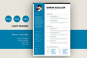 Cv Template, a Resume Template by sz81 (Thumbnail 1 of 3)