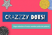 100 seamless polka dots pattern set, a Pattern Graphic by voin_Sveta (Thumbnail 1 of 8)