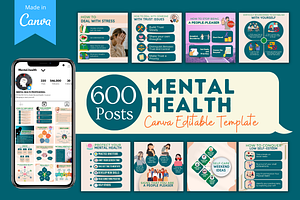 Mental Health - Canva Templates