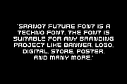 Sranot Future - Digital Techno Font, a Sans Serif Font by Iqsiart Studio (Thumbnail 5 of 7)
