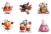 Halloween Candy Clipart, a Seasonal Illustration by CreationArt (Thumbnail 2 of 5)