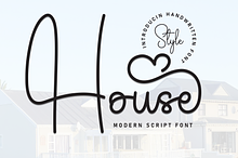 House | Script Font
