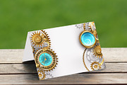 Background with steampunk clock, a Decorative Illustration by blackmoon9 (Thumbnail 3 of 3)