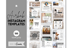 Instagram Post Templates for Airbnb