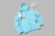 4 Hoodie Mockups, a Hoody Mockup by megostudi0 (Thumbnail 4 of 6)