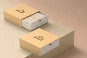 Square Gift Box Mockups, a Packaging Mockup by graphicstuff.std (Thumbnail 6 of 10)