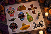 Day of the Dead Dia de los Muertos, an Object Illustration by the_myro (Thumbnail 5 of 9)