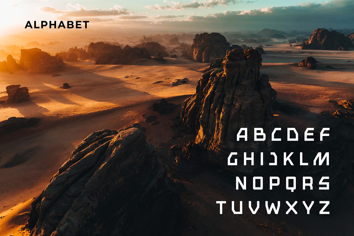 STRETH FONT, a Sans Serif Font by Kreabie (Photo 3 of 5)
