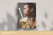 Violete Magazine, a Magazine Template by Bokuto (Thumbnail 1 of 8)