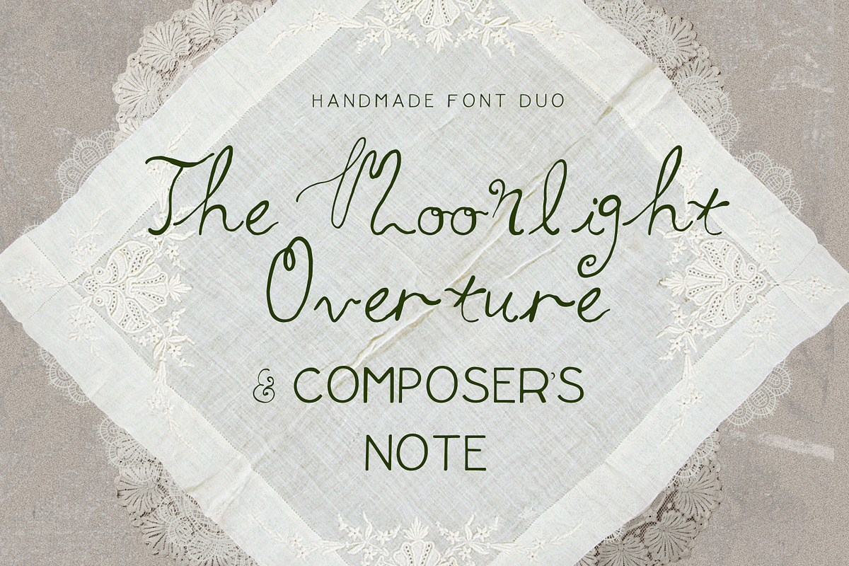 Artistic Vintage Script and Sans Duo, a Handwritten Font by Laras Wonderland (Photo 1 of 10)