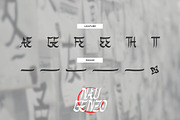 Nau Genzo | Brush Japanese Style, a Handwritten Font by Denustudios (Thumbnail 12 of 14)