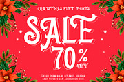 Christmas Gift Font, a Handwritten Font by KengGraphic (Thumbnail 7 of 7)