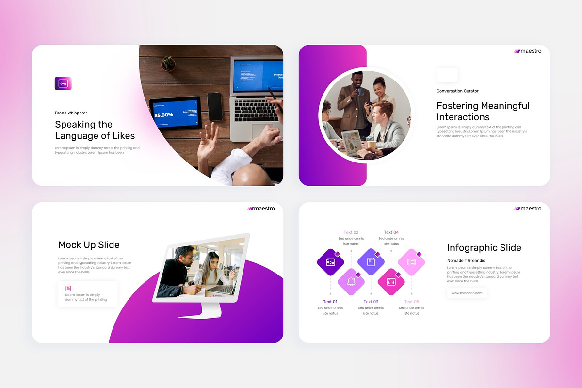 Maestro Gradient Business, a Presentation Template by Interpitch (Photo 8 of 8)