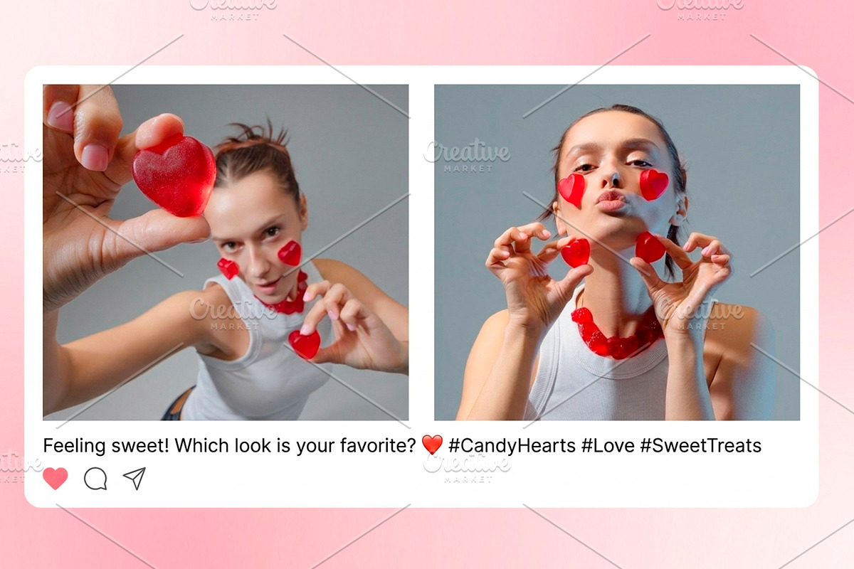 15 Whimsical Candy Blush Portraits, a Person Photo by Photos for every occasion (Photo 5 of 6)