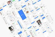 Doctor Appointment App, an UI Kit Template by flr.24 (Thumbnail 2 of 2)