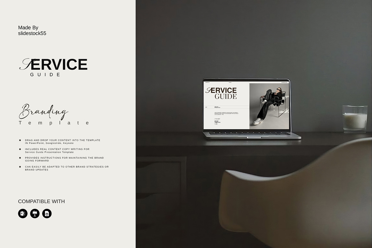 Service Guide Template, a Presentation Template by slidestock55 (Photo 2 of 15)