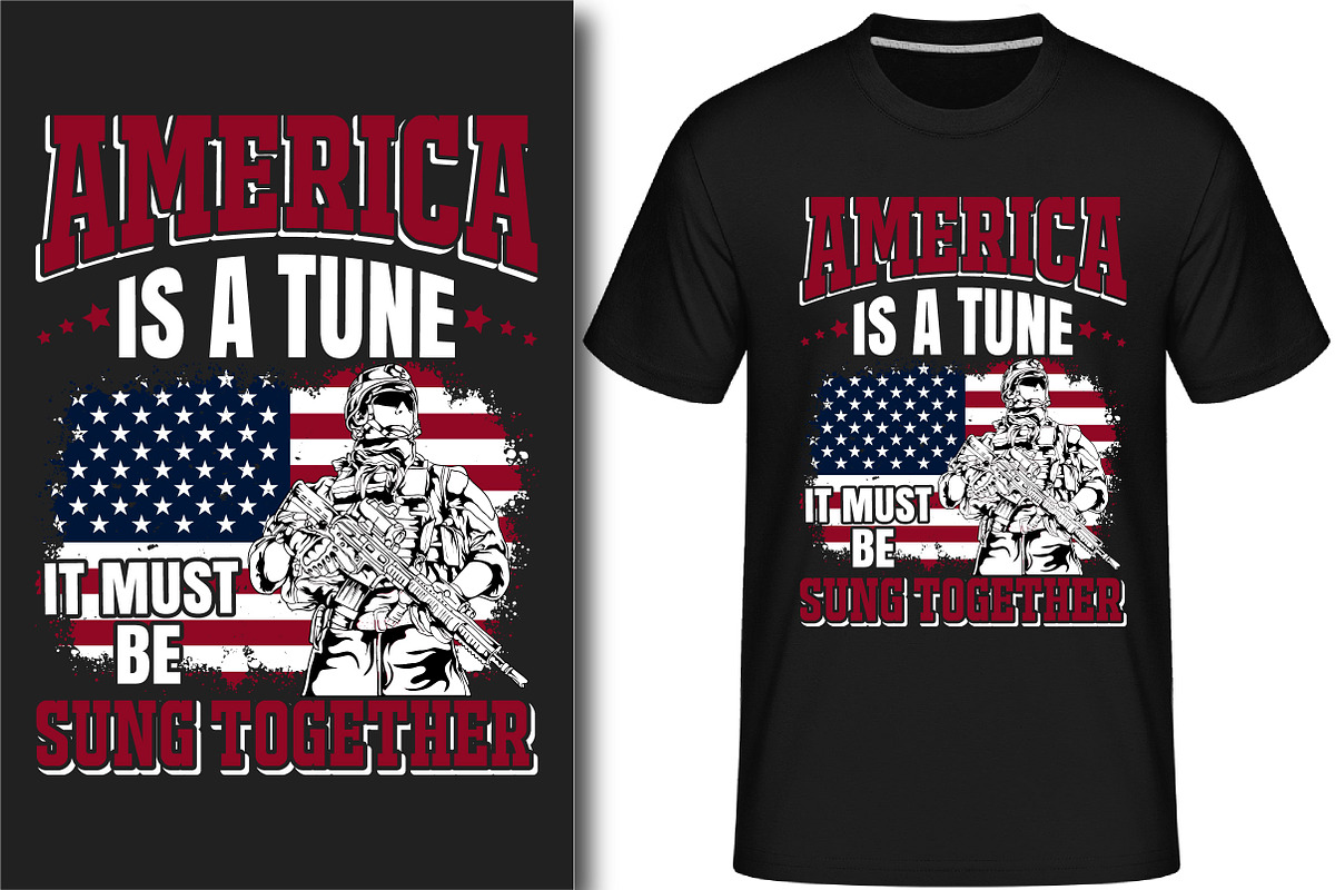 Amazing USA T - shirt Design Bundle, a Work Illustration by Craft Nest (Photo 3 of 7)