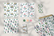 CHRISTMAS seamless patterns, a Pattern Graphic by Tiana Geo (Thumbnail 3 of 7)