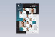 Meet The Team Org Chart Poster, a Poster Template by BrandPacks (Thumbnail 5 of 5)