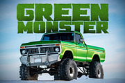 Oil Slick Font + Bonus Elements, a Font by Von Type Co (Thumbnail 3 of 8)
