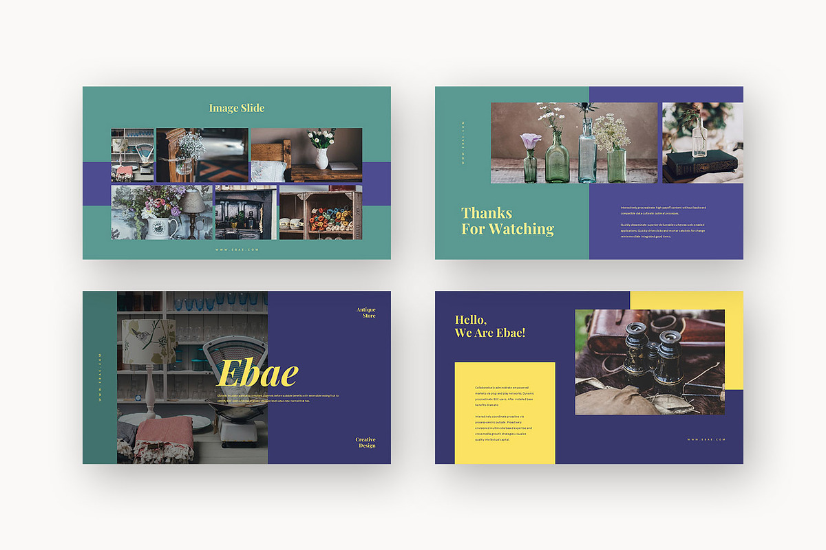 Ebae : Vintage Shop Keynote, a Presentation Template by Punkl Camp (Photo 9 of 16)
