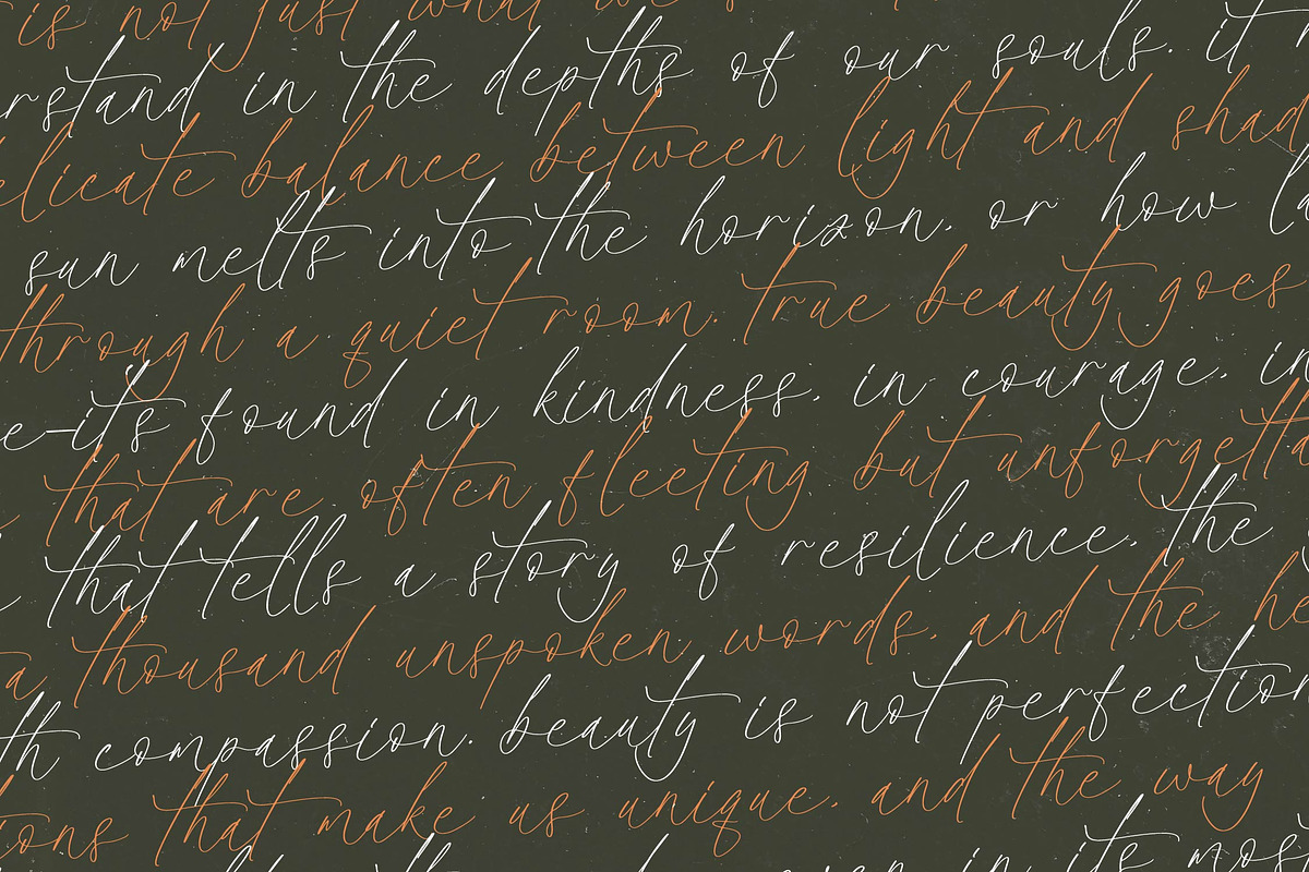 Halista Rihana Stylish Beauty Script, a Script Font by stylishtype.co (Photo 11 of 20)